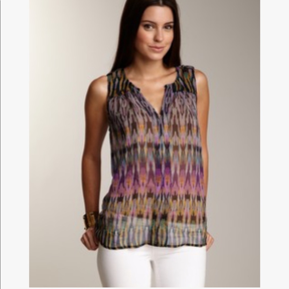 EUC Twelfth Street by Cynthia Vincent Silk Blouse